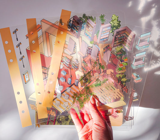 Make Your Sticky Mellow Scenes Perfect: Tips for Using Isometric Stickers